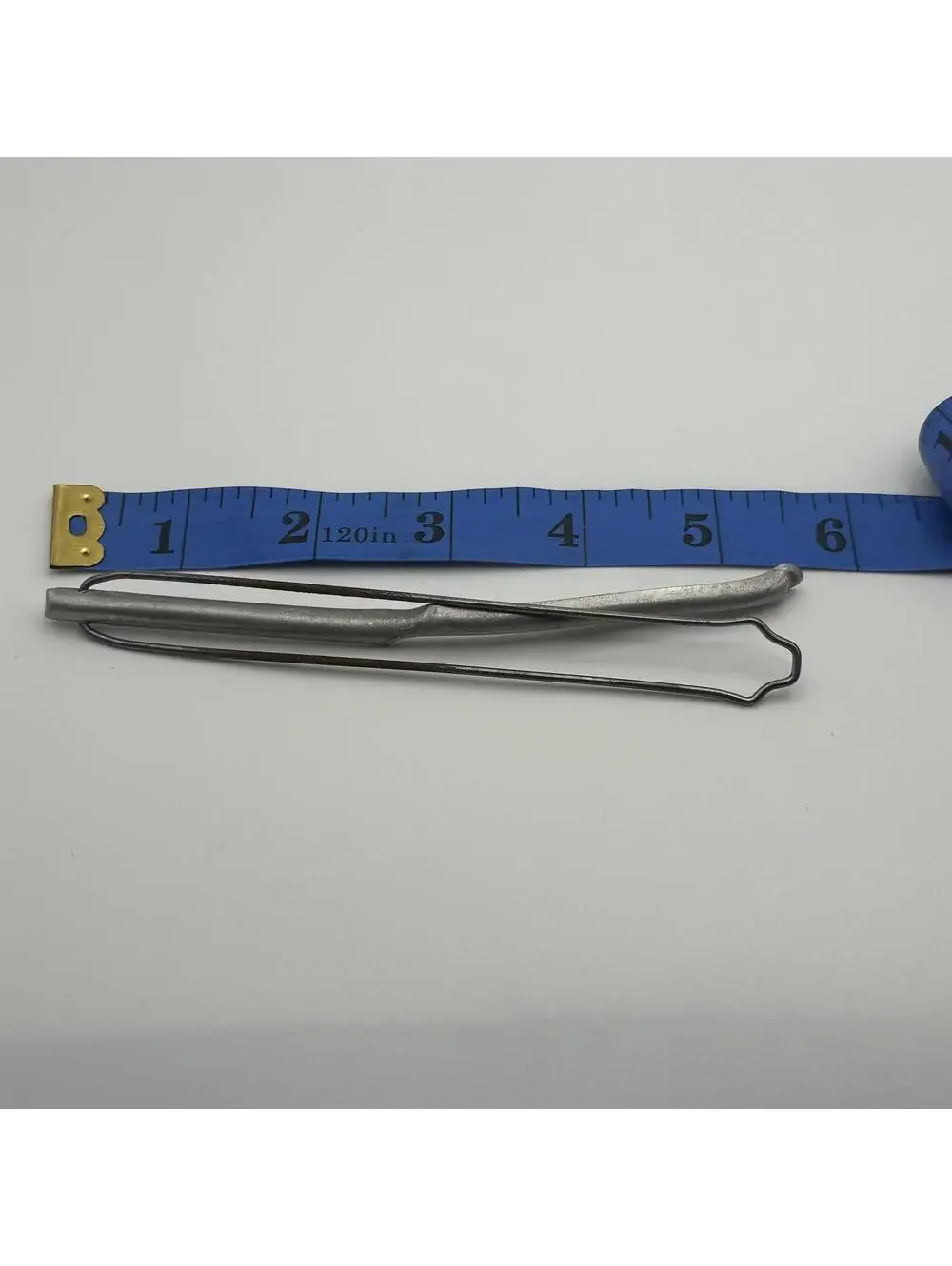 Set of 2 Antique Metal and Leather Hair Curlers